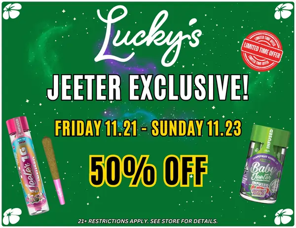 Jeeter Pre-Black Friday Sale!